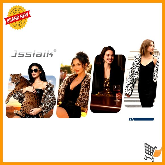 Cropped Faux Fur Jacket Plush Shawl Collar Cardigan Chic Oversized Sexy Coat - Picture 7 of 7